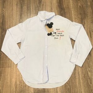 NEW Zara Button-Down Shirt Size 11-12